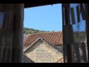 Kuća za odmor Tončica - quiet place: H(5+3) Dol (Brač) - Otok Brač  - Hrvatska - H(5+3): pogled s prozora (kuća i okolica)