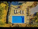 Kuća za odmor Mindful escape - luxury resort: H(4+1) Mirca - Otok Brač  - Hrvatska - bazen