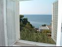 Apartmani Mer - 50m from beach; A1 Meri 1(4+1), A2 Meri 2(2+1) Postira - Otok Brač   - Apartman - A1 Meri 1(4+1): pogled s prozora