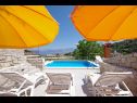 Kuća za odmor Tonko - open pool: H(4+1) Postira - Otok Brač  - Hrvatska - bazen