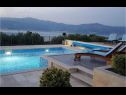 Kuća za odmor Ita - with pool and view: H(4+1) Postira - Otok Brač  - Hrvatska - pogled na more