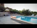 Kuća za odmor Nave - private pool: H(4+1) Postira - Otok Brač  - Hrvatska - bazen