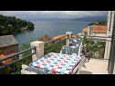 Apartmani Marin - amazing sea view: A1(4+1), A2(4+1), A3(4+1) Splitska - Otok Brač   - Apartman - A1(4+1): terasa