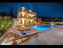 Kuća za odmor Villa Gold - private pool & grill: H(12+4) Splitska - Otok Brač  - Hrvatska - kuća