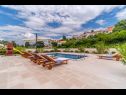 Kuća za odmor Villa Gold - private pool & grill: H(12+4) Splitska - Otok Brač  - Hrvatska - vrtna terasa