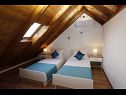 Kuća za odmor Ivan - open pool: H(6+4) Supetar - Otok Brač  - Hrvatska - H(6+4): spavaća soba