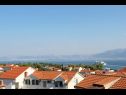 Apartmani Lucia - terrace with sea view : A1(4+1), A2(4+1) Supetar - Otok Brač   - Apartman - A2(4+1): pogled s terase