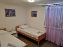 Apartmani Smilja - great location: A1(6+1) Gornji-Pašike, A2(4+1) Donji-Pašike Supetar - Otok Brač   - Apartman - A2(4+1) Donji-Pašike: spavaća soba