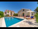 Kuća za odmor Maria - private pool & parking: H(4+1) Supetar - Otok Brač  - Hrvatska - bazen