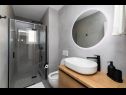 Apartmani L&R - with pool: A1(4) Supetar - Otok Brač   - Apartman - A1(4): kupaonica s toaletom