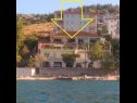 Apartmani Vini - by the sea: A1(2+2), A2(2), A3(4), A4(4), A5(2+2), A6(2+2) Mastrinka - Otok Čiovo   - kuća