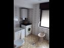 Apartmani Draga - 15 m from sea: A3(2+1) Mastrinka - Otok Čiovo   - Apartman - A3(2+1): kupaonica s toaletom