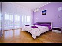 Apartmani Ljuba - nice garden: A2(4+1) Plavi, A4(8+1), A1(2+2) Okrug Gornji - Otok Čiovo   - Apartman - A4(8+1): spavaća soba