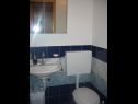 Kuća za odmor Old Stone - parking: H(4+2) Cres - Otok Cres  - Hrvatska - H(4+2): kupaonica s toaletom