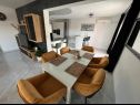 Apartmani Dragica - modern & close to the sea: A2 Black & White(6) Klenovica - Rivijera Crikvenica   - Apartman - A2 Black & White(6): 
