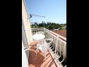 Apartmani Nikola - free parking A11(4+1), A12(4) Mlini - Rivijera Dubrovnik   - Apartman - A12(4): balkon