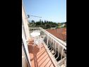 Apartmani Nikola - free parking A11(4+1), A12(4) Mlini - Rivijera Dubrovnik   - Apartman - A12(4): balkon