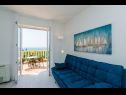Apartmani i sobe Villa Bouganvillea - sea view & garden: A1 Deluxe (2+1), A2 Superior (2+1), A3 Comfort (2+1), A4 Premium (2+1), R1 Deluxe (2), R2 Comfort (2) Mlini - Rivijera Dubrovnik   - Apartman - A1 Deluxe (2+1): dnevni boravak