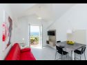 Apartmani i sobe Villa Bouganvillea - sea view & garden: A1 Deluxe (2+1), A2 Superior (2+1), A3 Comfort (2+1), A4 Premium (2+1), R1 Deluxe (2), R2 Comfort (2) Mlini - Rivijera Dubrovnik   - Apartman - A4 Premium (2+1): dnevni boravak