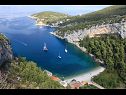 Apartmani Grozdana - 5 m from sea: SA1 - Martina(2+1) Uvala Pokrivenik - Otok Hvar  - Hrvatska - plaža