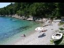 Apartmani Mateo - by the beach; A1 Delia(5), A2 Mateo(4), A3 Mini(3+2) Uvala Skozanje (Gdinj) - Otok Hvar  - Hrvatska - plaža
