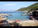 Apartmani Sea View - 7 m from beach: A1(5+2) Uvala Zaraće (Gdinj) - Otok Hvar  - Hrvatska - plaža