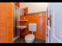 Apartmani Perci- cosy and comfortable A1 Novi(2+2) , SA2 Stari(2) Krnica - Istra   - Apartman - A1 Novi(2+2) : kupaonica s toaletom