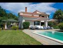 Kuća za odmor Martina - large luxury villa: H(8+2) Labin - Istra  - Hrvatska - bazen