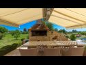 Kuća za odmor Kova - private pool: H(8+2) Ližnjan - Istra  - Hrvatska - vrtna terasa