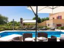 Kuća za odmor Kova - private pool: H(8+2) Ližnjan - Istra  - Hrvatska - bazen (kuća i okolica)
