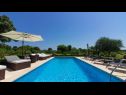 Kuća za odmor Kova - private pool: H(8+2) Ližnjan - Istra  - Hrvatska - bazen