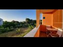 Apartmani Mani - modern: A1(2+1) Ližnjan - Istra   - pogled s terase (kuća i okolica)