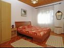 Apartmani Mila - 80 m from the beach: A1(6) Brna - Otok Korčula   - Apartman - A1(6): spavaća soba
