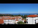 Apartmani Jasna A1(4+1), A2(6+1) Malinska - Otok Krk   - pogled