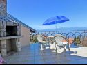 Apartmani Ivona - open swimming pool: A1 (4+2), A2 (2+2) Njivice - Otok Krk   - Apartman - A2 (2+2): pogled