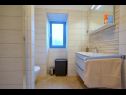 Apartmani Insula Insule - rustic & peaceful: SA1(2+1), SA2(2+1) Skrbčići - Otok Krk   - Studio apartman - SA1(2+1): kupaonica s toaletom