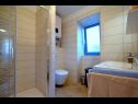 Apartmani Insula Insule - rustic & peaceful: SA1(2+1), SA2(2+1) Skrbčići - Otok Krk   - Studio apartman - SA1(2+1): kupaonica s toaletom