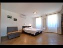 Apartmani Insula Insule - rustic & peaceful: SA1(2+1), SA2(2+1) Skrbčići - Otok Krk   - Studio apartman - SA1(2+1): spavaća soba