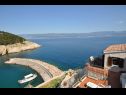 Kuća za odmor Bernardica - on cliffs above sea: H(6+2) Vrbnik - Otok Krk  - Hrvatska - pogled