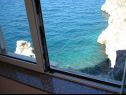 Kuća za odmor Bernardica - on cliffs above sea: H(6+2) Vrbnik - Otok Krk  - Hrvatska - H(6+2): pogled s prozora
