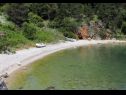 Kuća za odmor Bernardica - on cliffs above sea: H(6+2) Vrbnik - Otok Krk  - Hrvatska - plaža