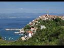 Kuća za odmor Bernardica - on cliffs above sea: H(6+2) Vrbnik - Otok Krk  - Hrvatska - vegetacija