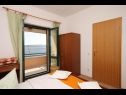 Apartmani Up - amazing sea view: A1(2) Brela - Rivijera Makarska   - Apartman - A1(2): spavaća soba