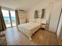 Apartmani Via - 250 m from sea: SA2(2), SA3(2), SA4(2), SA1(2) Brela - Rivijera Makarska   - Studio apartman - SA4(2): spavaća soba