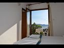 Apartmani Jozo - 150 m from pebble beach: A1(2), A2(2), A3(2), A4(4), A5(4) Gradac - Rivijera Makarska   - Apartman - A2(2): spavaća soba