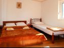 Apartmani Biljana - 150m from beach: A1(2+1), A2(2+2), A3(5), A4(2+2) Gradac - Rivijera Makarska   - Apartman - A4(2+2): spavaća soba