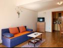 Apartmani Biljana - 150m from beach: A1(2+1), A2(2+2), A3(5), A4(2+2) Gradac - Rivijera Makarska   - Apartman - A4(2+2): dnevni boravak