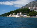 Apartmani Bianca - very nice sea view: A1 Blanka(2+2) Igrane - Rivijera Makarska   - plaža