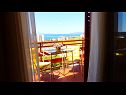 Apartmani Bor - with great view: A1(4+2)Garbin, SA2(2)Levant Makarska - Rivijera Makarska   - Apartman - A1(4+2)Garbin: pogled s balkona