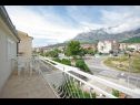 Apartmani Mila - 2 bedrooms and free parking: A4(4), A5(5) Makarska - Rivijera Makarska   - Apartman - A4(4): balkon